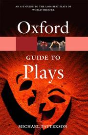 Cover of: The Oxford Guide to Plays