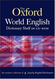 Cover of: The Oxford World English Dictionary Shelf (Dictionary) by Oxford University Press