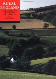 Cover of: Rural England: A History of the Landscape (Illustrated Histories)