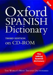 Cover of: Oxford Spanish dictionary