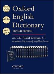 Oxford English Dictionary cover