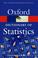 Cover of: A Dictionary of Statistics (Oxford Paperback Reference)