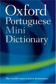 Cover of: Oxford Portuguese Minidictionary (Dictionary)