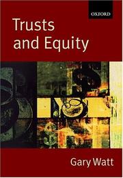 Trusts and equity