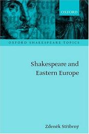 Cover of: Shakespeare and Eastern Europe