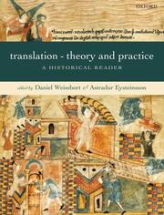 Cover of: Translation: Theory and Practice | 