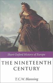 Cover of: The short Oxford history of Europe. by T. C. W. Blanning