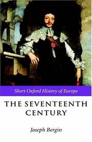 Cover of: The Seventeenth Century by Joseph Bergin