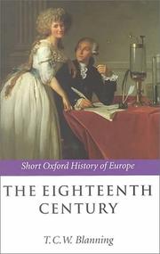 Cover of: The short Oxford history of Europe. by edited by T.C.W. Blanning.