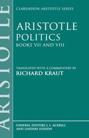 Cover of: Politics by Aristotle, Richard Kraut