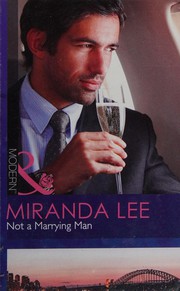Cover of: Not a Marrying Man