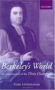 Cover of: Berkeley's world by Tom Stoneham