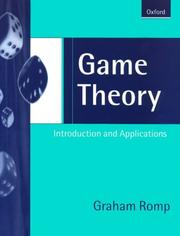 Cover of: Game theory: introduction and applications