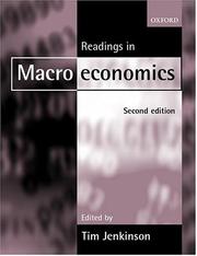 Cover of: Readings in Macroeconomics