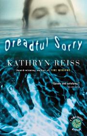 Cover of: Dreadful sorry