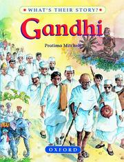 Cover of: Gandhi by Pratima Mitchell