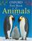 Cover of: Oxford First Book of Animals (Oxford First Books)