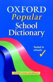 Cover of: The Popular School Dictionary