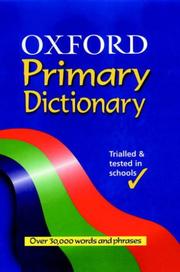 Cover of: Oxford Primary Dictionary