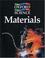 Cover of: Materials (Young Oxford Library of Science)