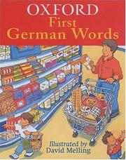 Cover of: Oxford First German Words by David Melling