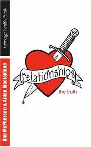 Cover of: Relationships (Teenage Health Freak)