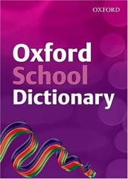 Cover of: Oxford School Dictionary by Andrew Delahunty
