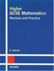 Cover of: Higher GCSE Mathematics by David Rayner