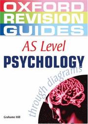 Cover of: AS Level Psychology Through Diagrams (Oxford Revision Guides)