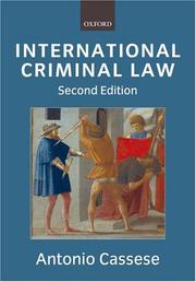 International Criminal Law by Antonio Cassese