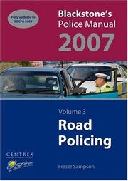 Cover of: Blackstone's Police Manual: Volume 3 by Fraser Sampson, Fraser Sampson