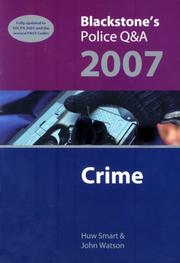 Cover of: Blackstone's Police Q&A 2007: Four-volume Set (Police Q & a)