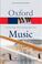 Cover of: The Concise Oxford Dictionary of Music (Oxford Paperback Reference)