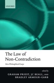 Cover of: The Law of Non-Contradiction by 