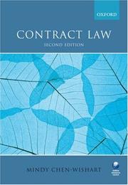 Cover of: Contract Law | Mindy Chen-Wishart