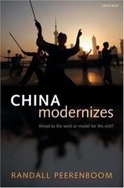 Cover of: China Modernizes by Randall Peerenboom