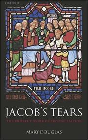 Cover of: Jacob's Tears by Mary Douglas