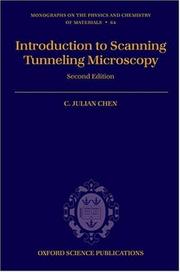 Cover of: Introduction to Scanning Tunneling Microscopy (Monographs on the Physics and Chemistry of Materials)