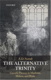 Cover of: The Alternative Trinity by Nuttall, A. D.