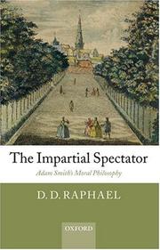 Cover of: The Impartial Spectator by D. D. Raphael