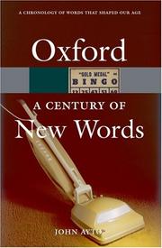 Cover of: A Century of New Words by John Ayto