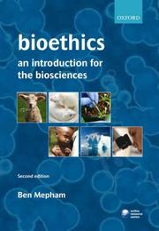 Cover of: Bioethics