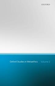 Cover of: Oxford Studies in Metaethics by Russ Shafer-Landau