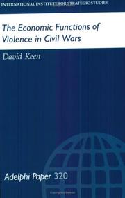 Cover of: economic functions of violence in civil wars