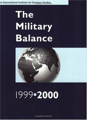 Cover of: The Military Balance 1999-2000 (International Institute for Strategic Studies) (Military Balance)
