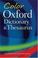 Cover of: Oxford Color Dictionary and Thesaurus