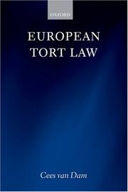 Cover of European Tort Law