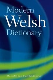 Cover of: Modern Welsh Dictionary