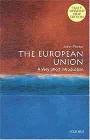 Cover of: The European Union by John Pinder, Simon Usherwood