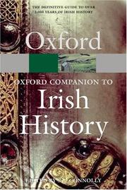 Cover of: The Oxford Companion to Irish History